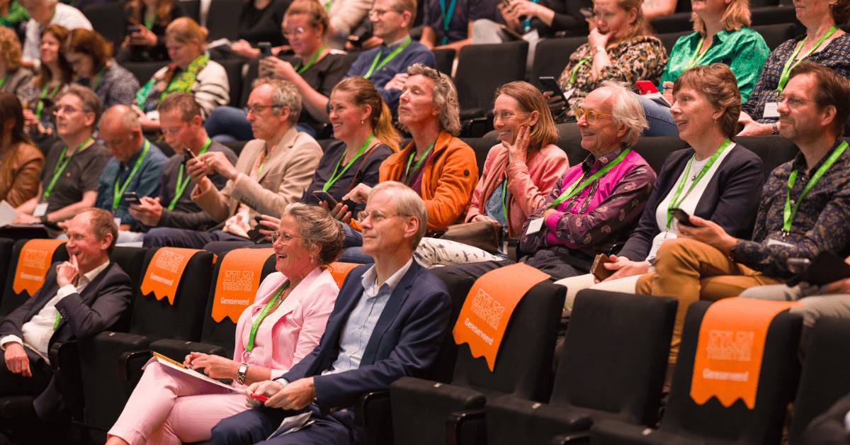 Een volle theaterzaal