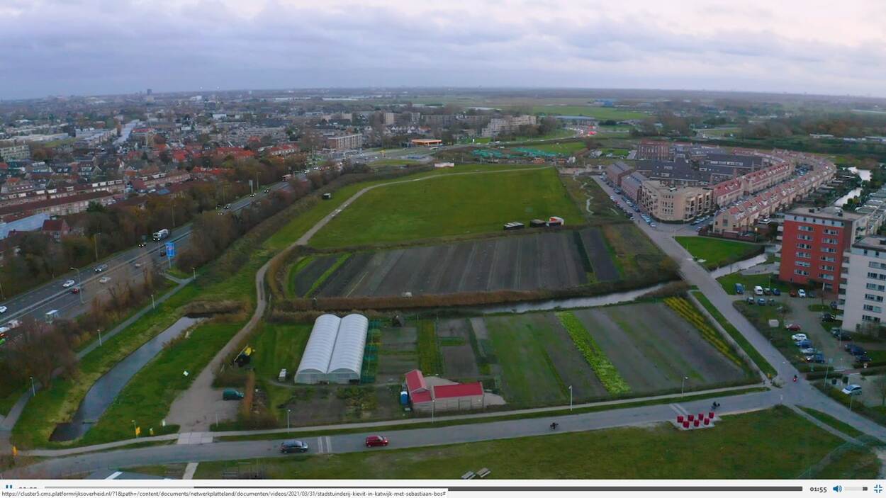 Stadstuinderij Kievit in Katwijk