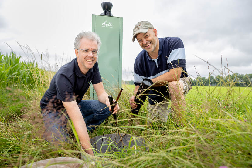 2 mannen in weiland