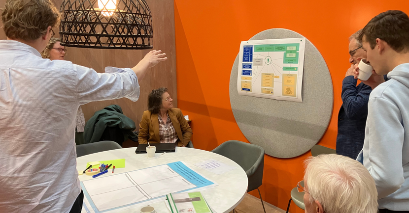 groep tijdens dialoogsessie